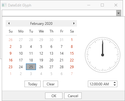 DateEdit - GlyphKind property