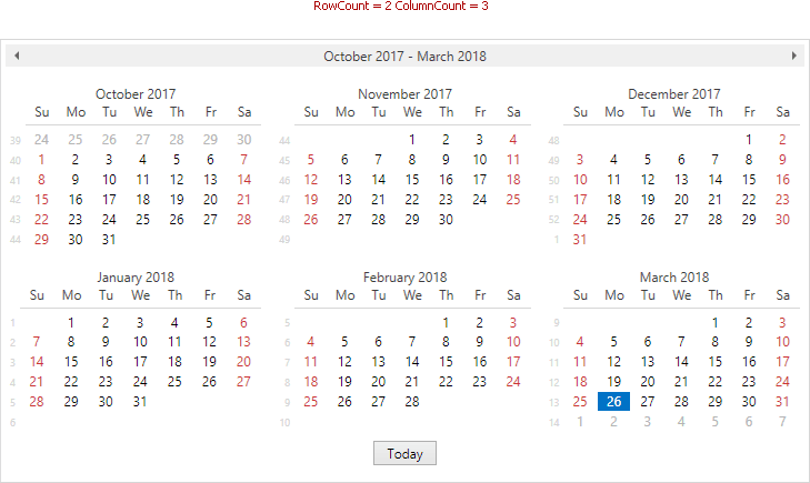 DateNavigator_ColumnCount_RowCount