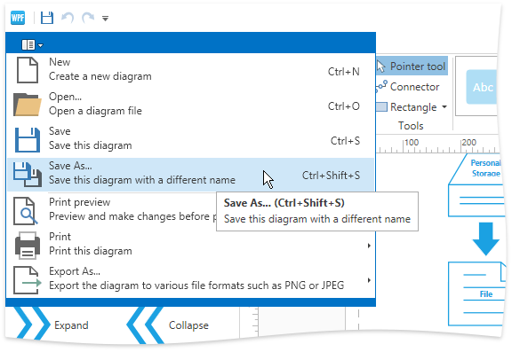 diagram saving