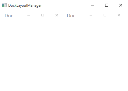 DockLayoutManager - DocumentGroup Alignment