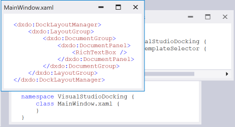 Dock Layout Manager - MDIStyle MDI