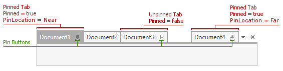 DocumentPanel - PinButtons