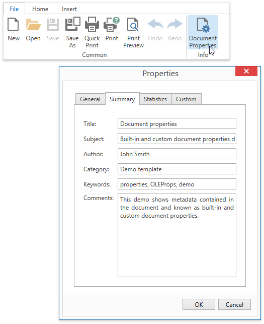 DocumentProperties_InvokeFromRibbon