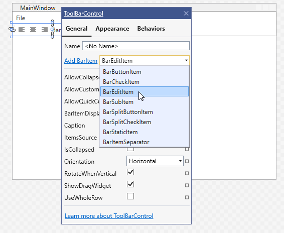 dx-bars-getting-started-40-toolbar-Select-Combobox