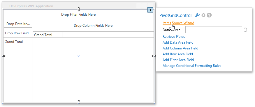 DXPivotGridGettingStartedL1_ItemSourceWizard