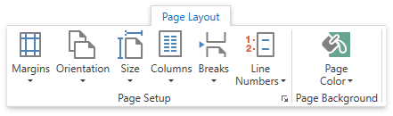 DXRichEdit_Ribbon_PageLayout