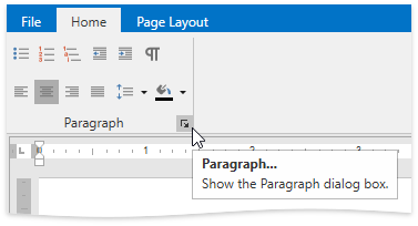 DXRichEdit_ShowParagraphDialog_Ribbon