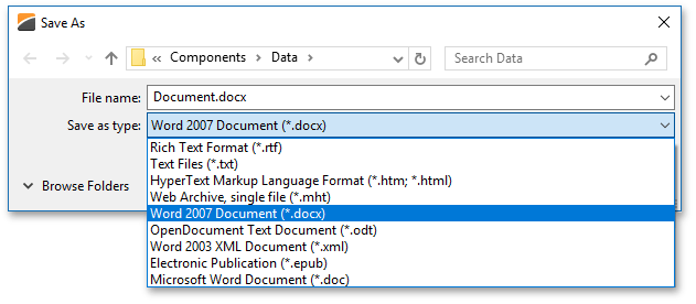 DXRichEdit_supported_formats