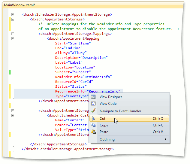 DXScheduler_DisableRecurrenceFeature