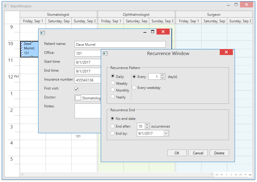 DXScheduler_Examples_CustomForm