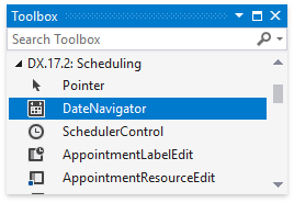 DXScheduler_Examples_DateNavigator_Toolbox