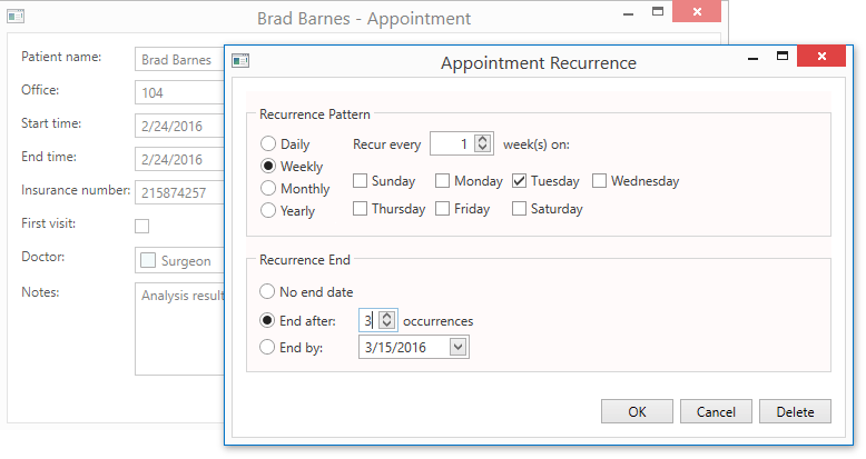 DXScheduler_MVVMRecurrenceDialogResult