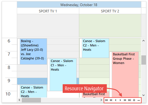 DXScheduler_Navigation_ResourceNavigator