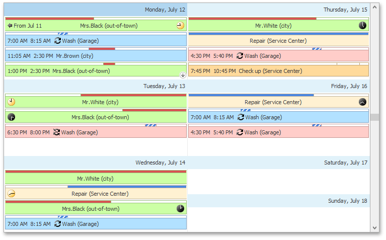 DXScheduler_WeekView