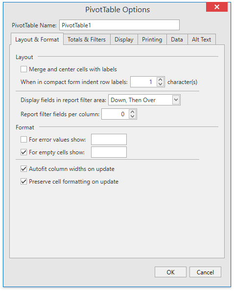 DXSpreadsheet_Dialogs_PivotTableOptions_LayoutFormat