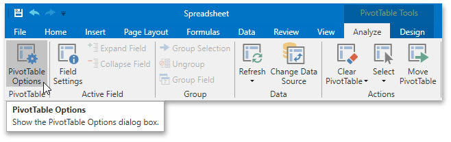 DXSpreadsheet_Dialogs_PivotTableOptions_Ribbon