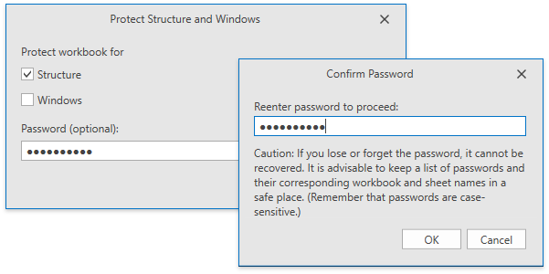 DXSpreadsheet_Dialogs_ProtectWorkbook