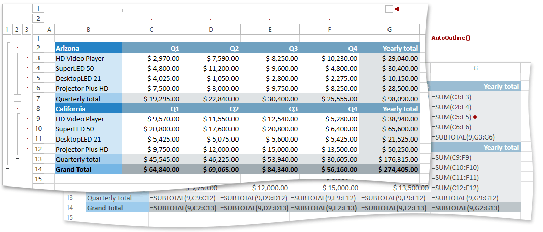 DXSpreadsheet_Outline