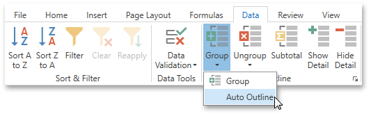 DXSpreadsheet_Outline_AutoOutlineCommand