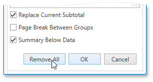 DXSpreadsheet_Outline_RemoveSubtotals