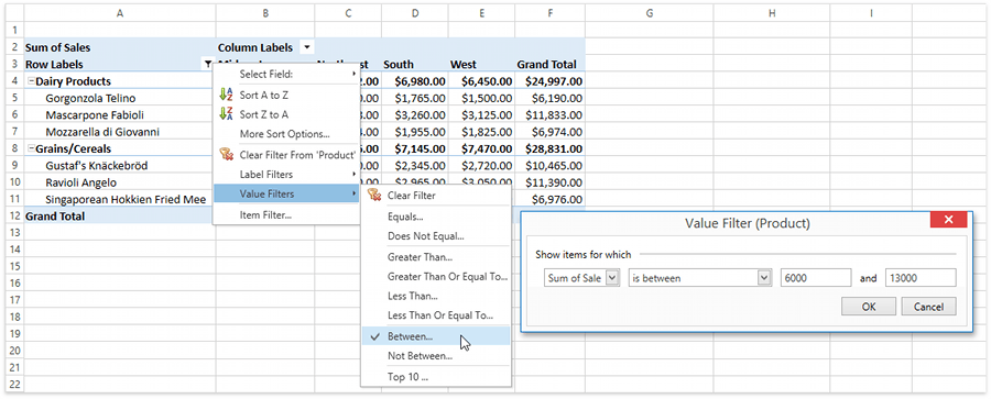 DXSpreadsheet_PivotTables_ValueFilter