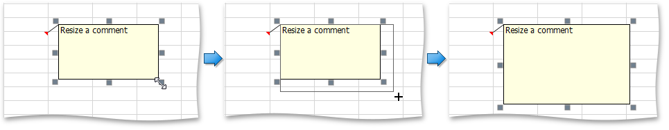 DXSpreadsheet_ResizeComment