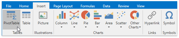 DXSpreadsheetPivotTable_InsertPivotTableCommand