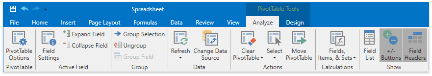 DXSpreadsheetPivotTable_PivotTableToolsTab