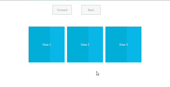 DXWindowsUI - BackForward Navigation