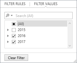 FilterPopupMode Excel