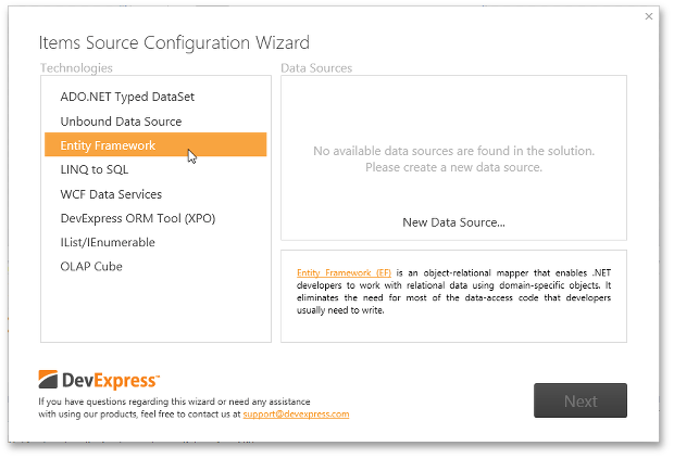 DataSourceConfigurationWizard_EF