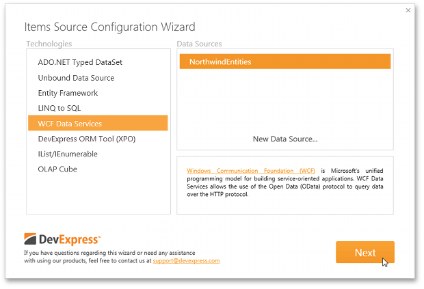 ItemsSourceConfigurationWizard_Wcf_SelectModel