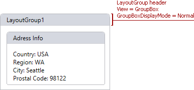 LayoutControl - GroupBoxDisplayMode Normal