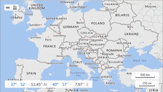 Add Ruler on Map