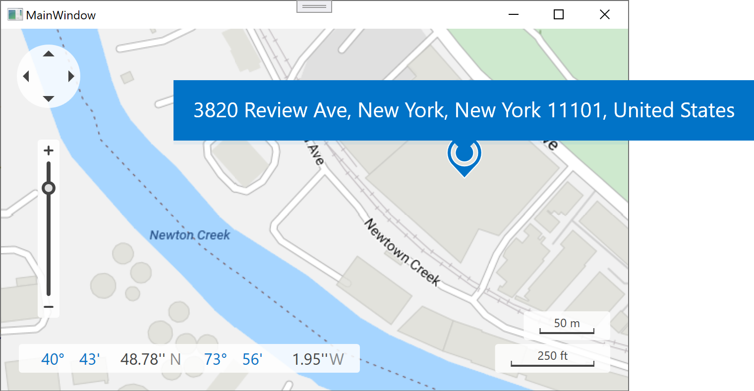 How to: Get Information About a Geographical Point Using the Azure ...