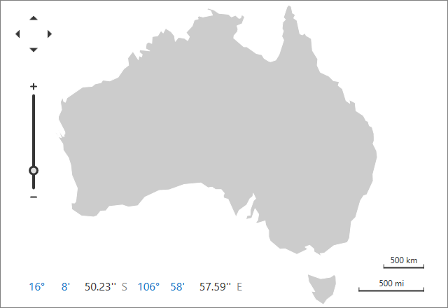 Map Control with data from SQL geometry data source