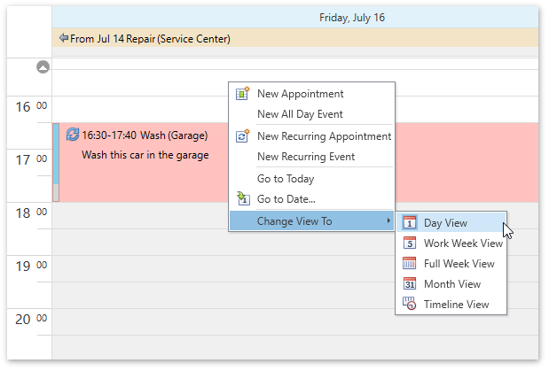 mianpage_scheduling functionality