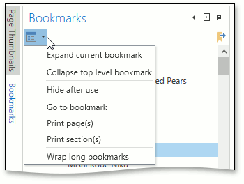 PDFBookmarkOptions
