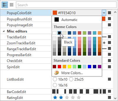 Property Grid - Property Definitions