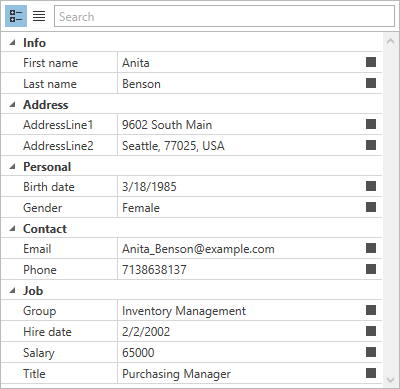 Property Grid - Collections