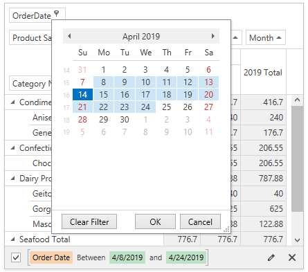 pivot-filter-elements-drop-down-sample