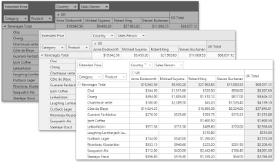 devexpress grid export pdf