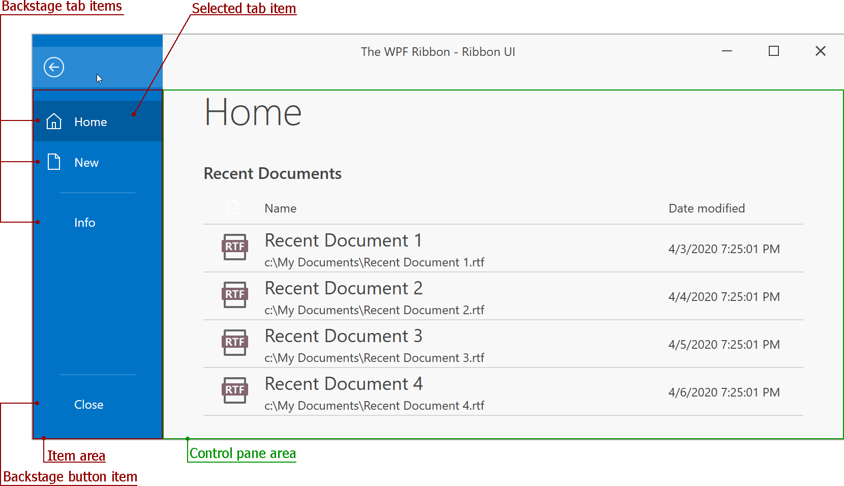 Common WPF Controls