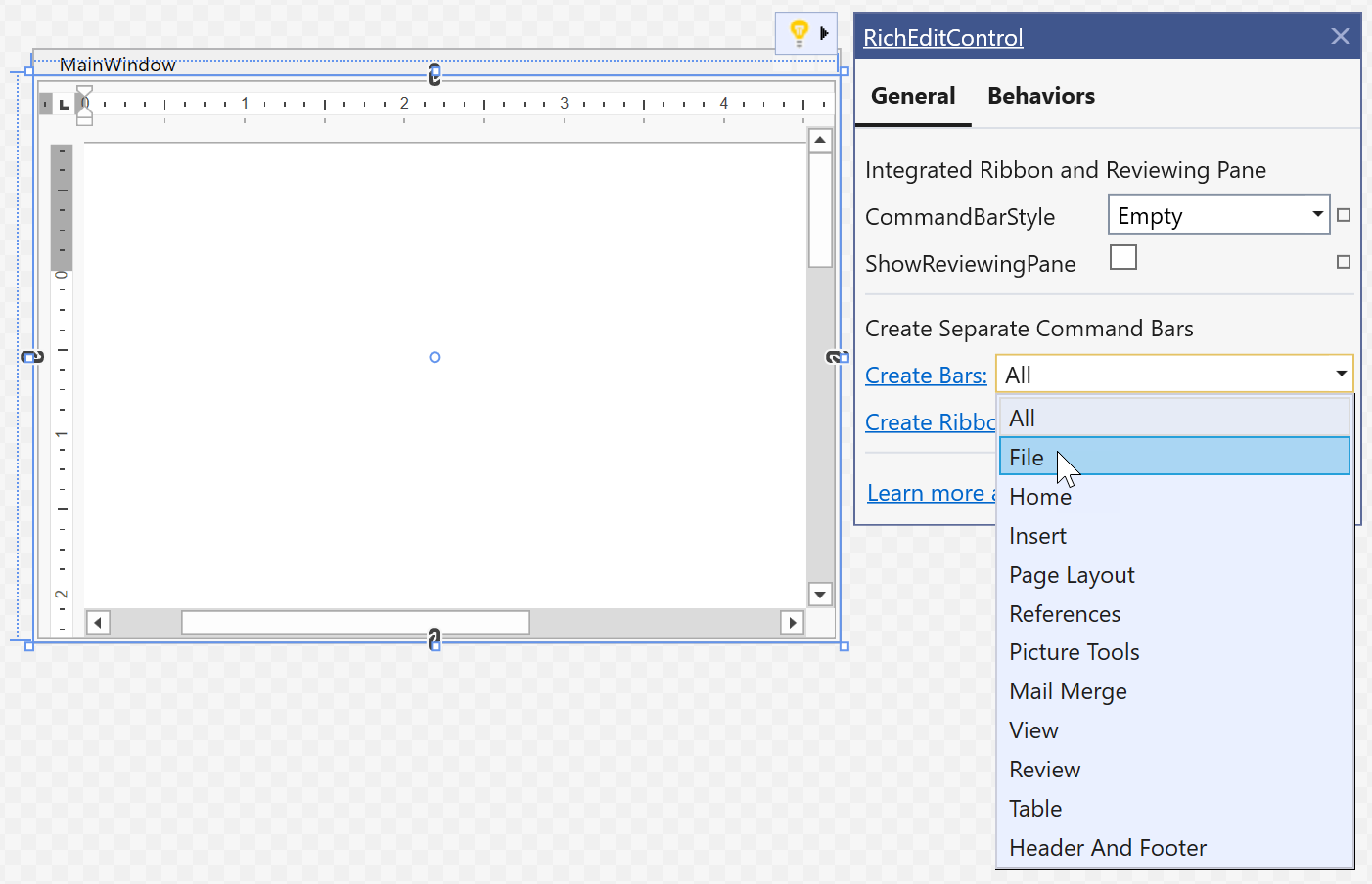 How To: Create Separate Command UI For The Rich Text Editor | WPF ...