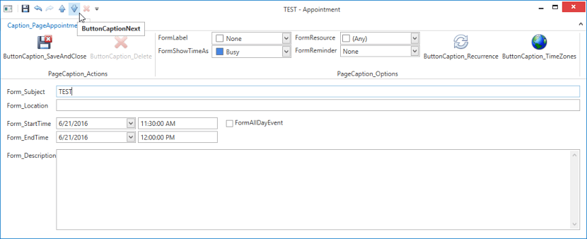 SchedulerControlStringId-EditAppointmentRibbonDialog