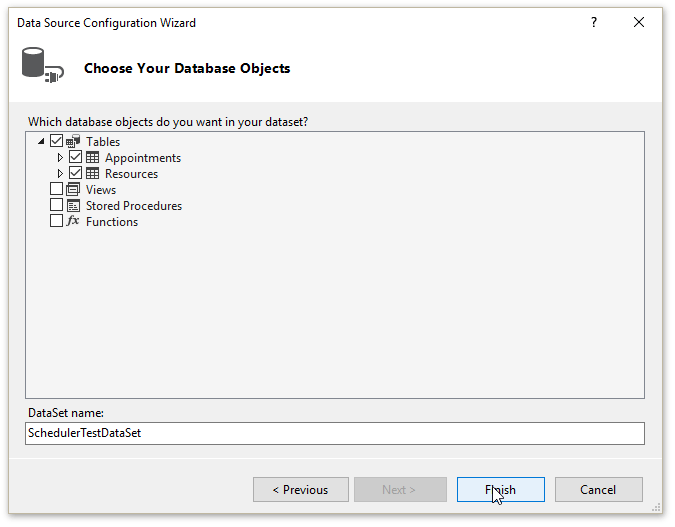 SchedulerGettingstarted_SelectingTables