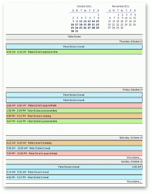 SchedulerReport_WeeklyStyle2Columns