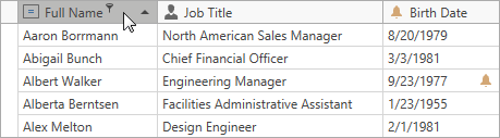 Job Opportunities, Sorted by Job Title ascending