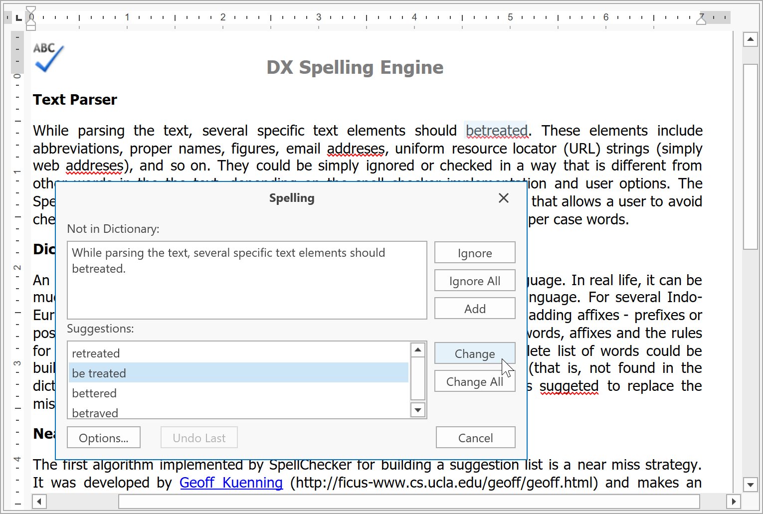 Spell Checker | WPF Controls | DevExpress Documentation