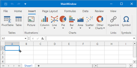 .NET Core Spreadsheet Getting Started